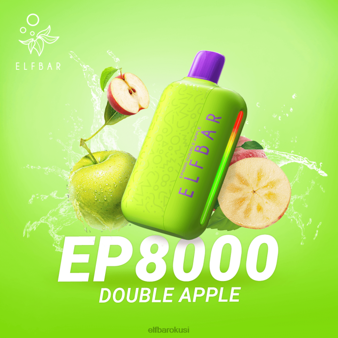 ELFBAR jednokratni vape novi ep8000 puffs PDF2J374 - ELF BAR vape cijena dupla jabuka
